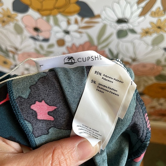 Finding Love Leopard Print Cupshe Dress Size Large BNWT - Picture 7 of 7